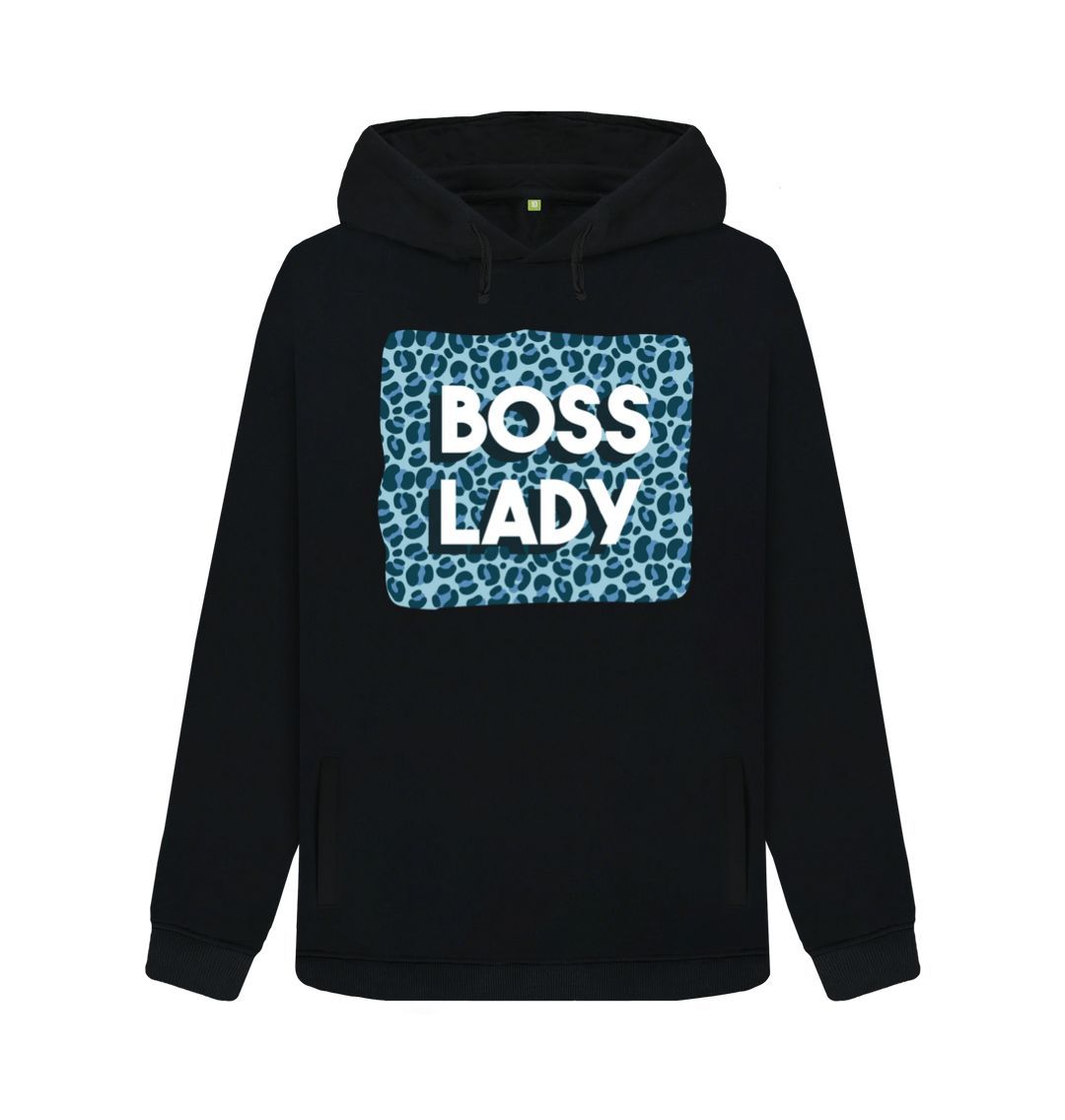 Black Boss Lady Women's Pullover Hoodie