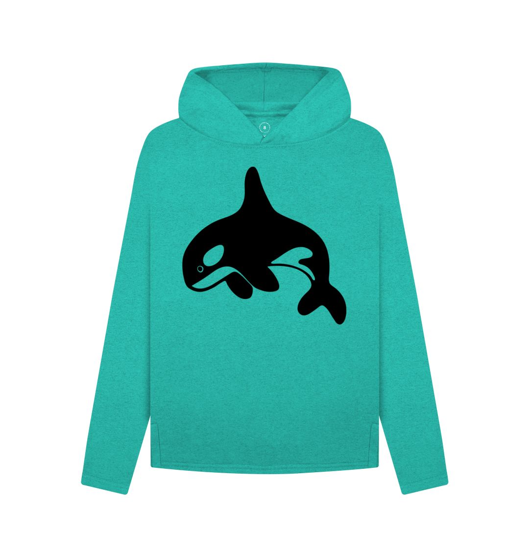 Seagrass Green Orca Women's Remill Relaxed Fit Hoodie