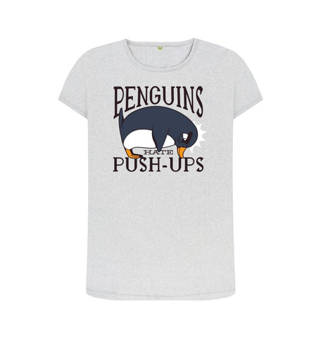 Grey Penguins Hate Push-Ups Women's Remill T-Shirt