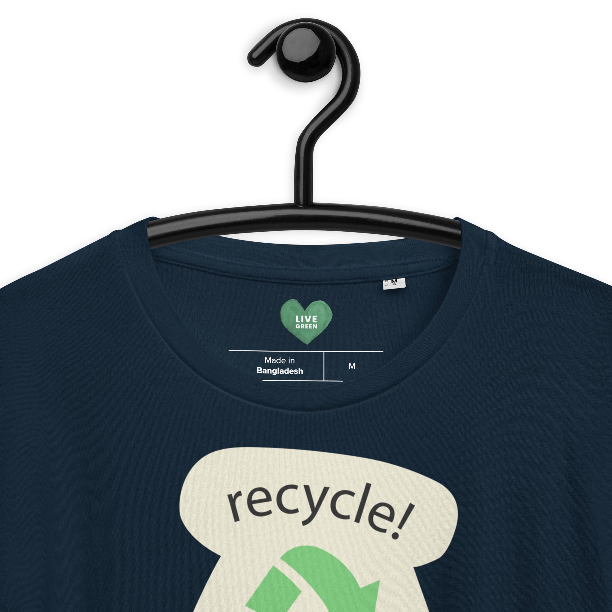 Recycle Unisex Organic Cotton T-Shirt