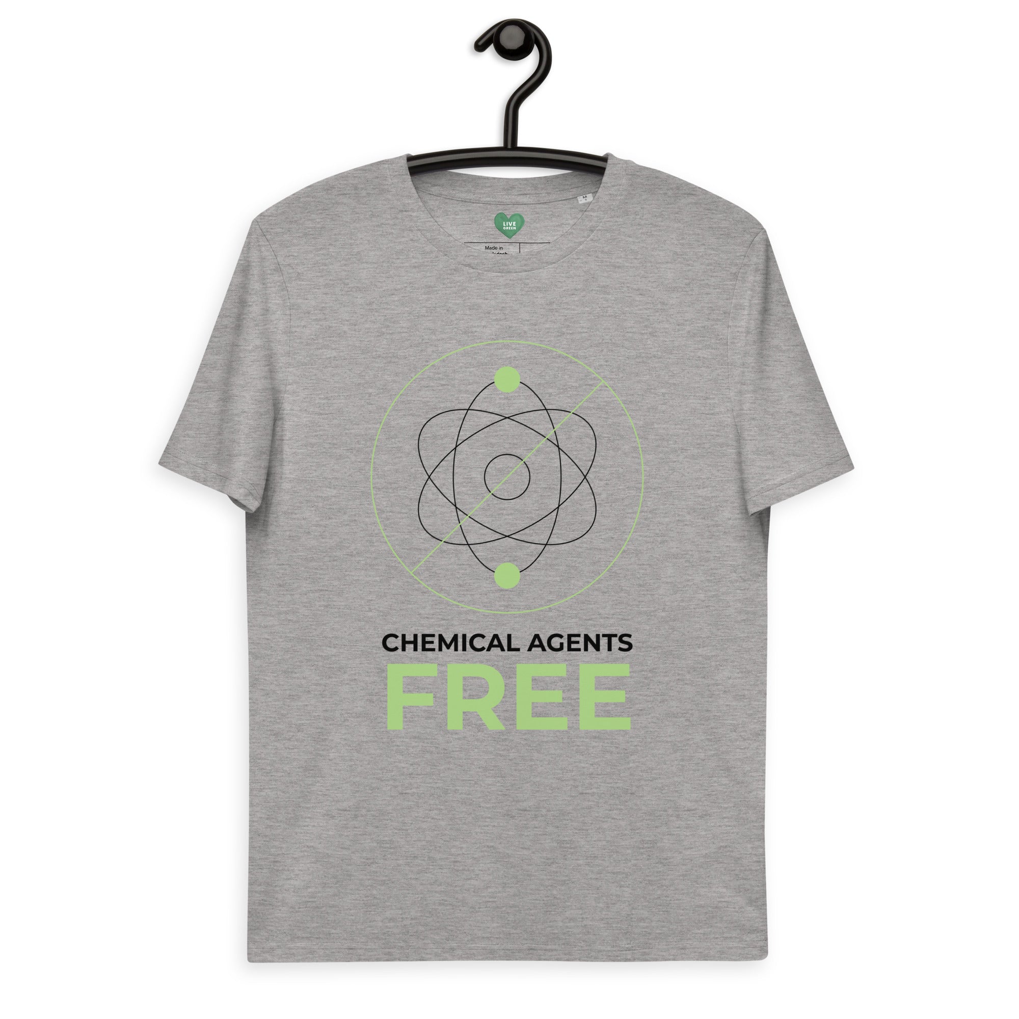 Chemical Agents Free Unisex Organic Cotton T-Shirt