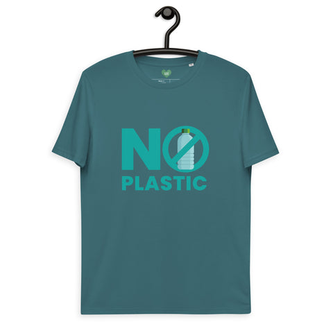 No Plastic Unisex Organic Cotton T-Shirt