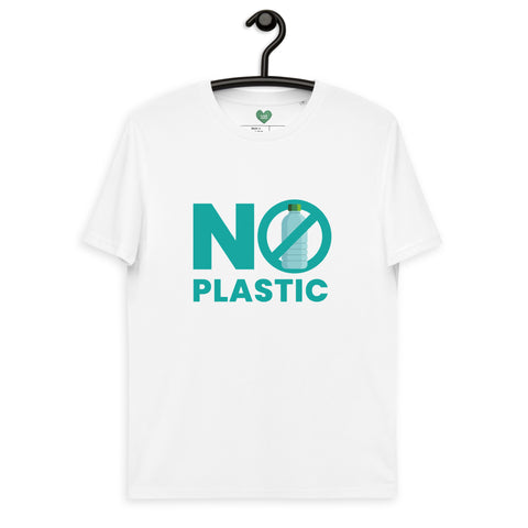 No Plastic Unisex Organic Cotton T-Shirt