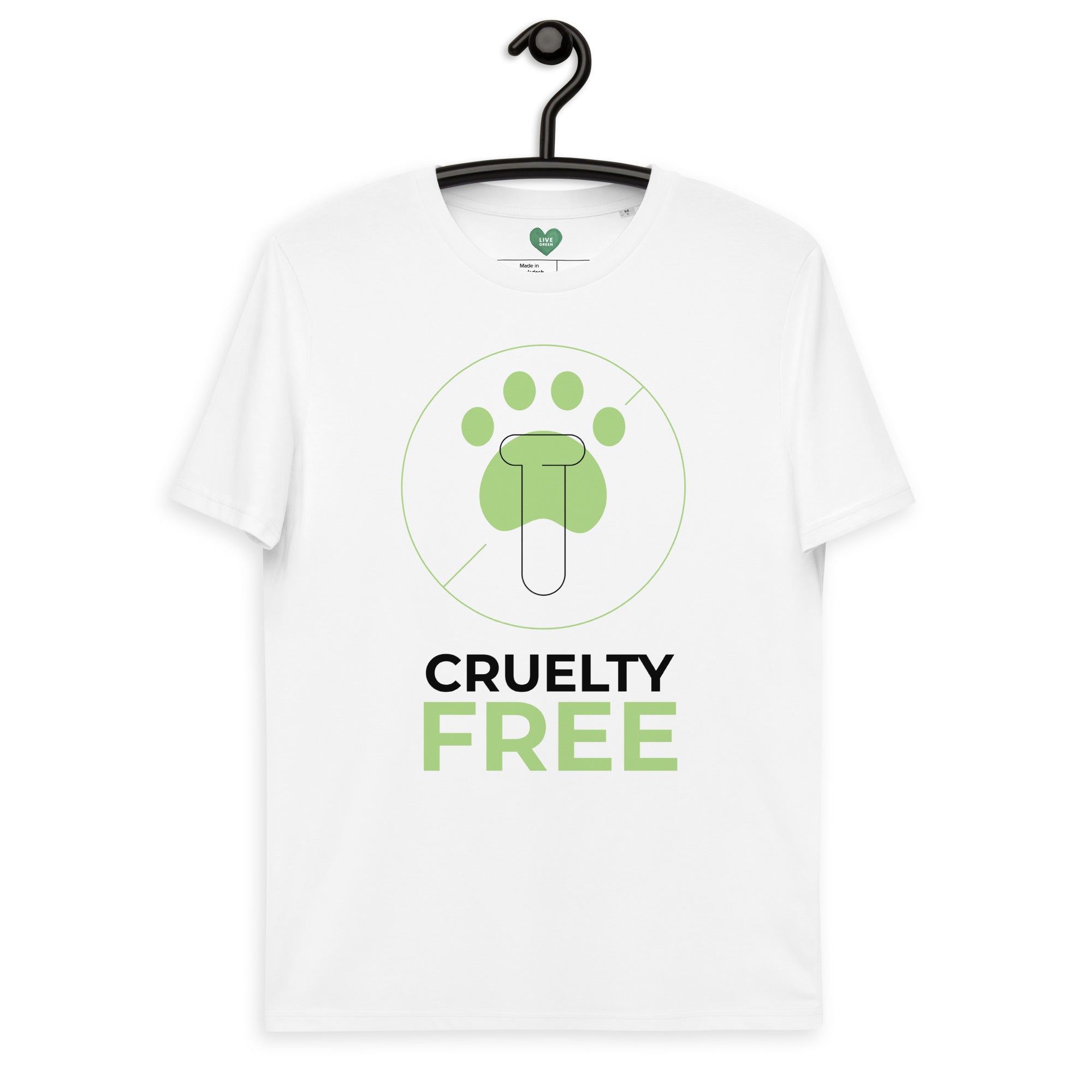 Cruelty Free Unisex Organic Cotton T-Shirt