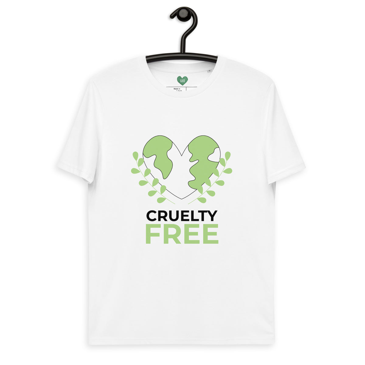 Cruelty Free Unisex Organic Cotton T-Shirt