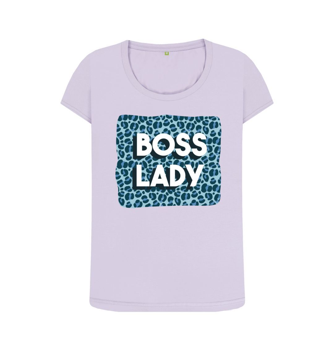 Violet Boss Lady Women's Scoop Neck T-Shirt