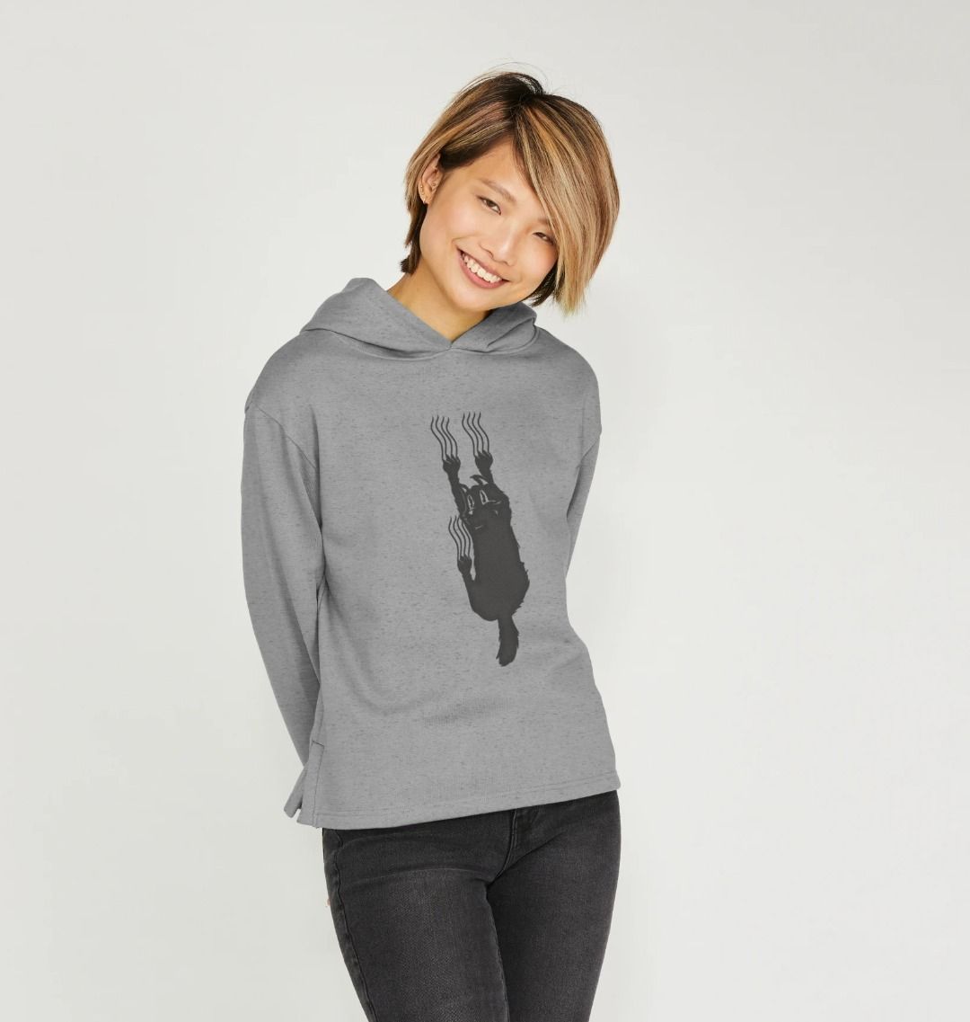 Hang In There Cat Women's Relaxed Fit Hoodie