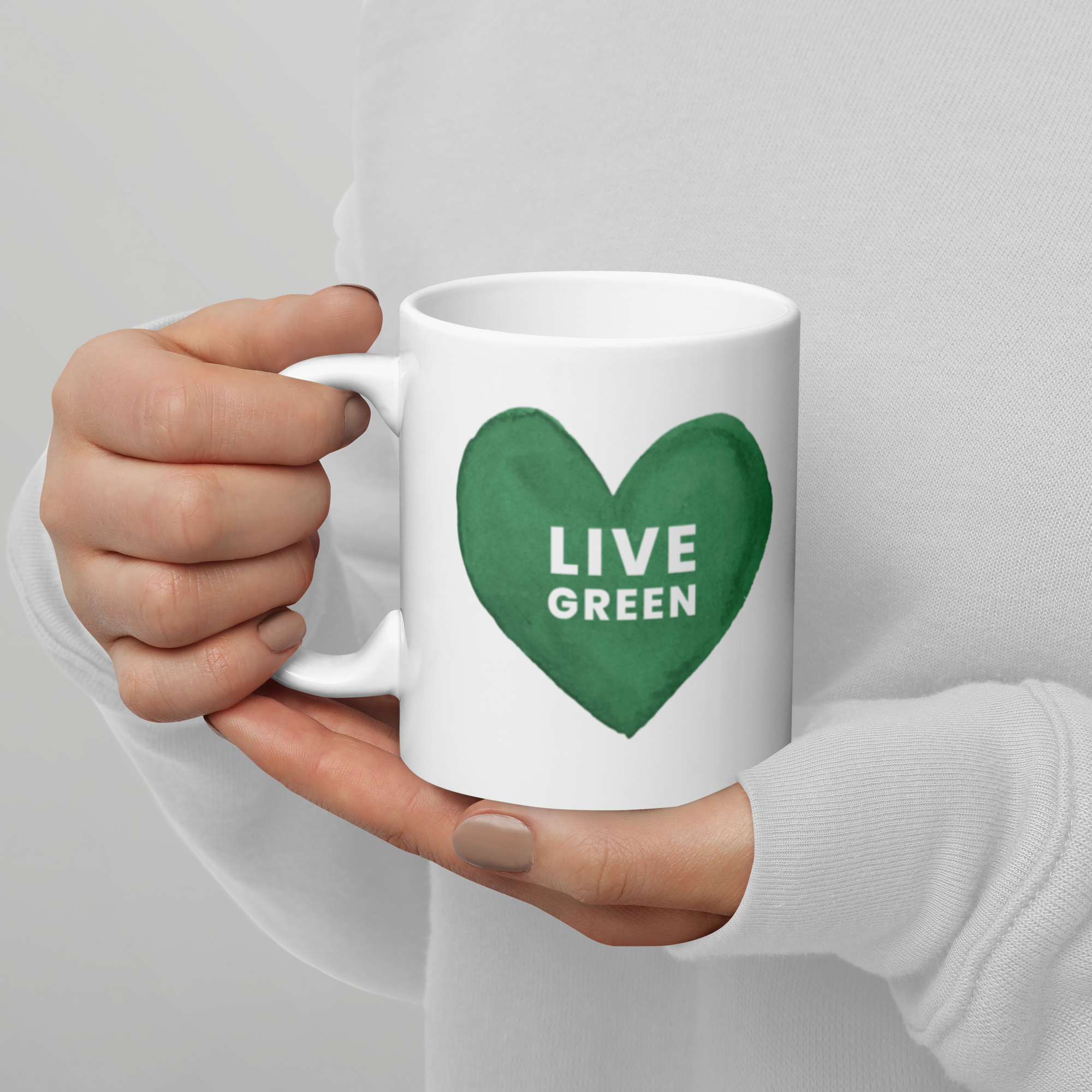 Live Green Coffee Mug