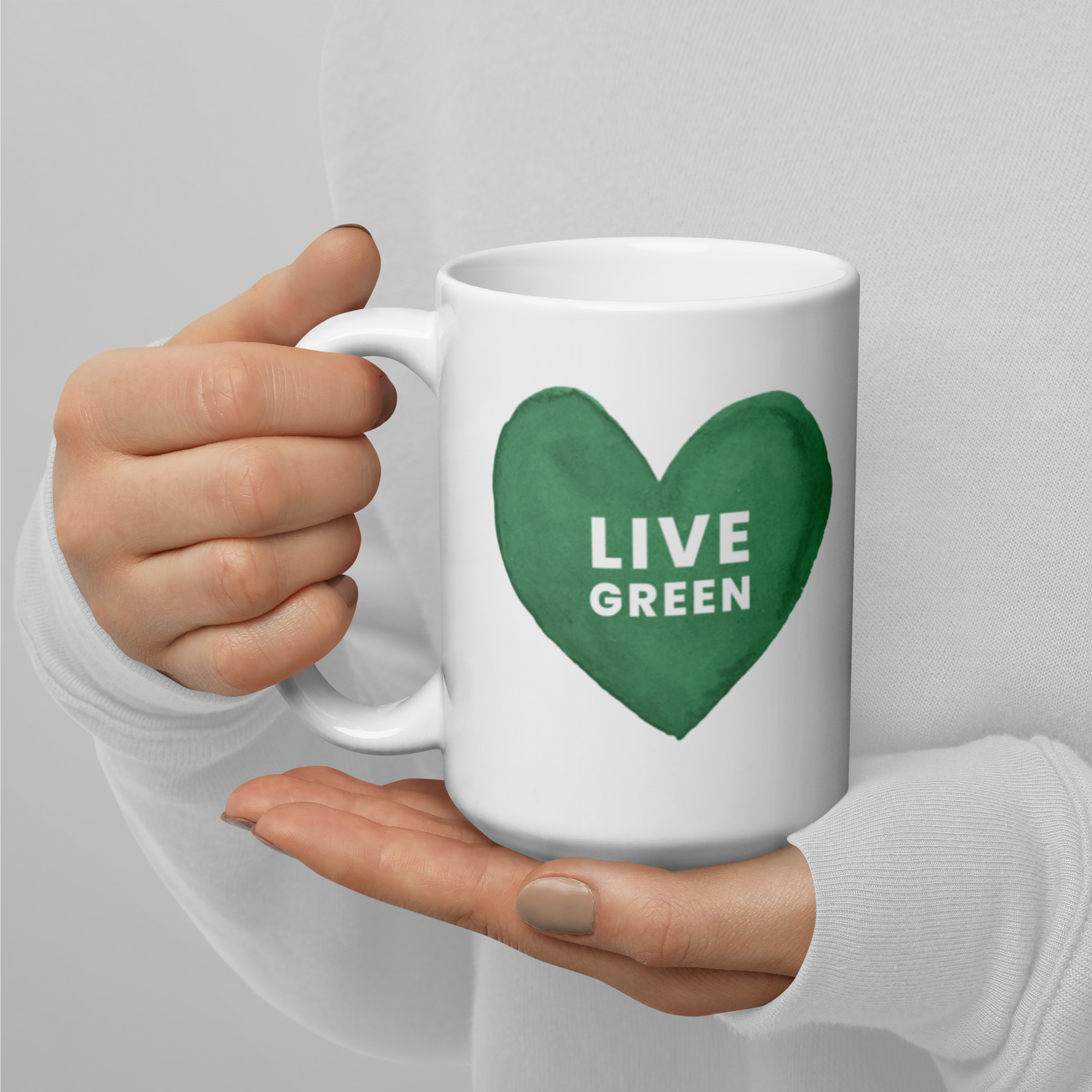 Live Green Coffee Mug