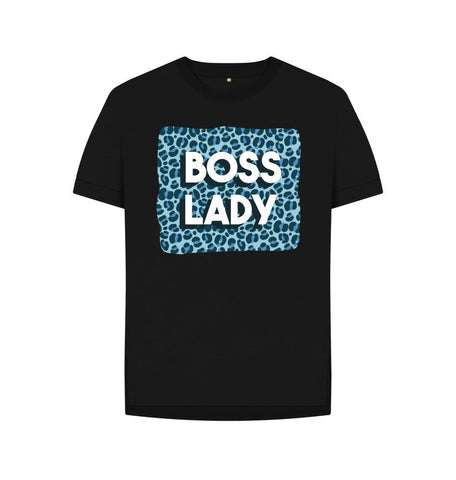 Black Boss Lady Women's Relaxed Fit Tee