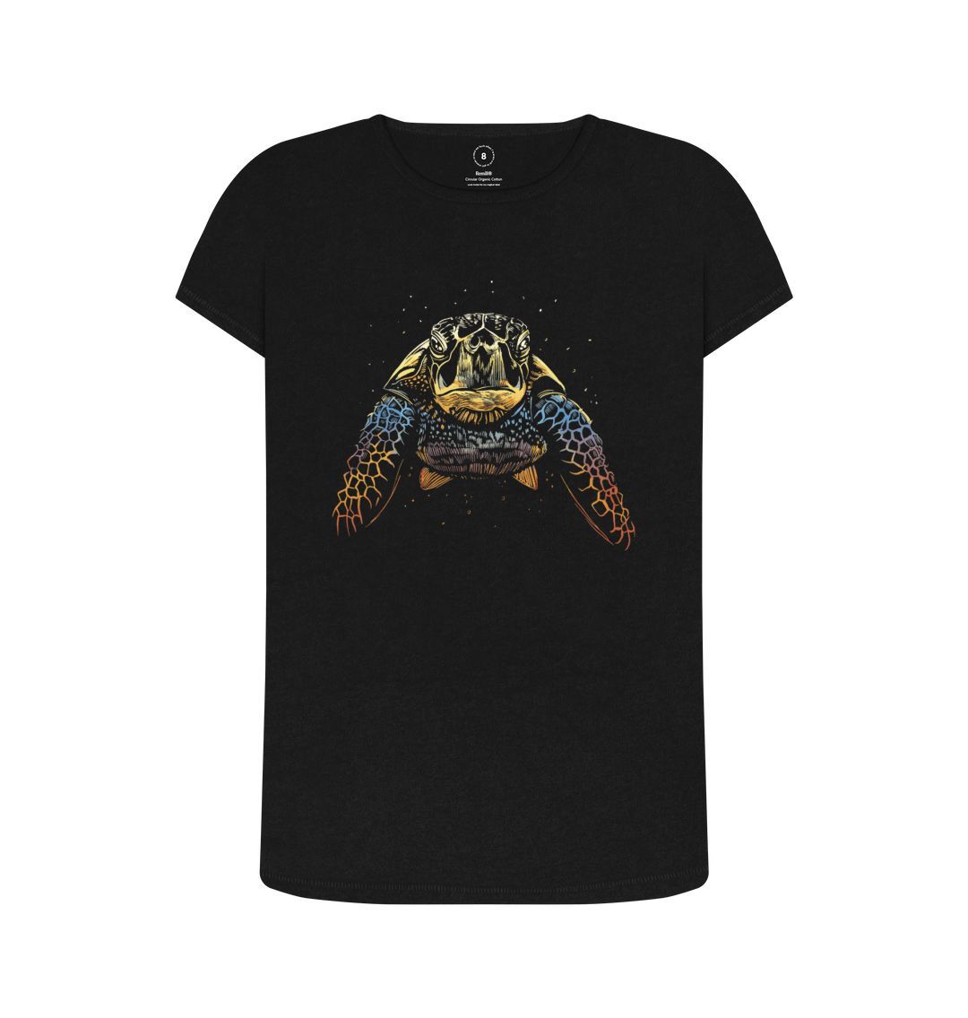 Black The Colour Turtle Women's Remill T-Shirt