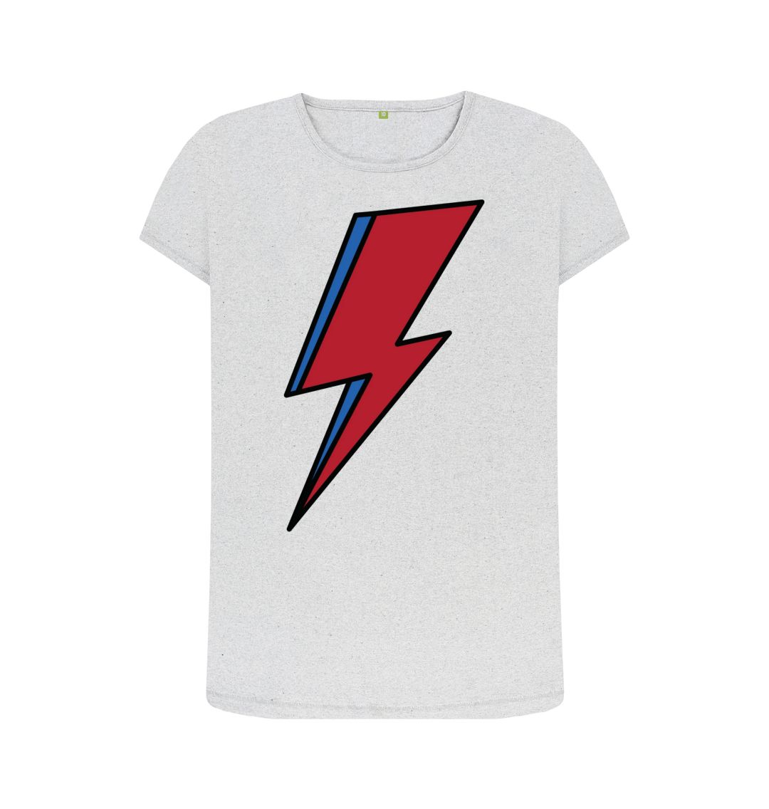 Grey Lightning Bolt Women's Remill T-Shirt