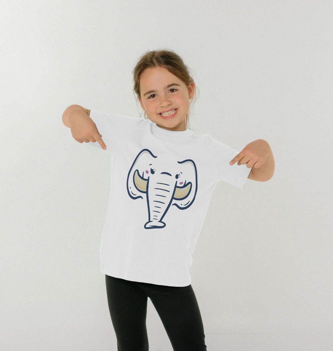 Happy Elephant Kids T-Shirt