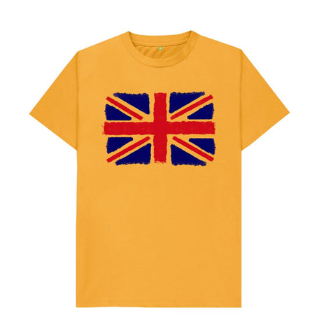 Mustard Union Jack Men's T-Shirt