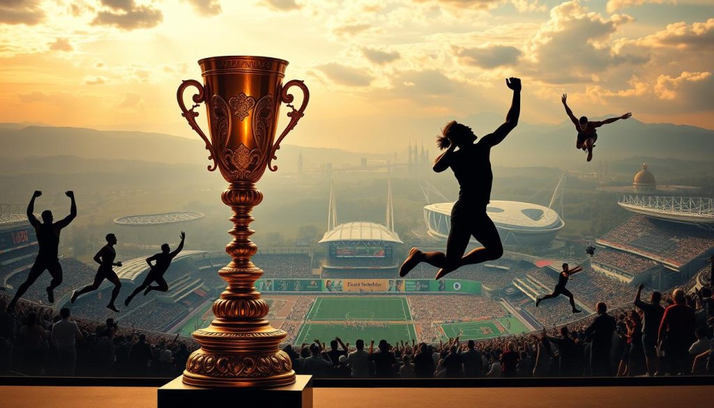 sports achievements international competitions